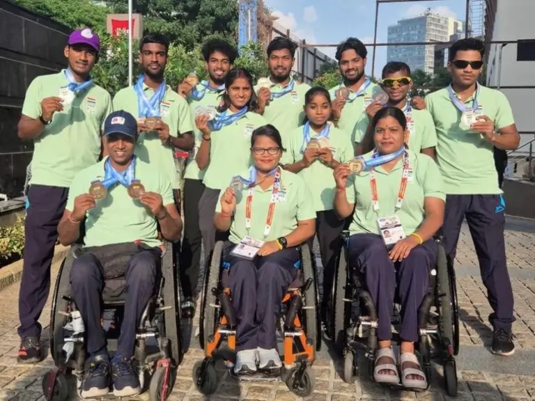 Odisha para athletics team
