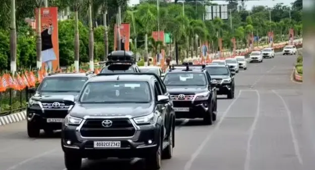 PM Modi Halves SPG Convoy & Orders EV Shift, Cuts Official Vehicles