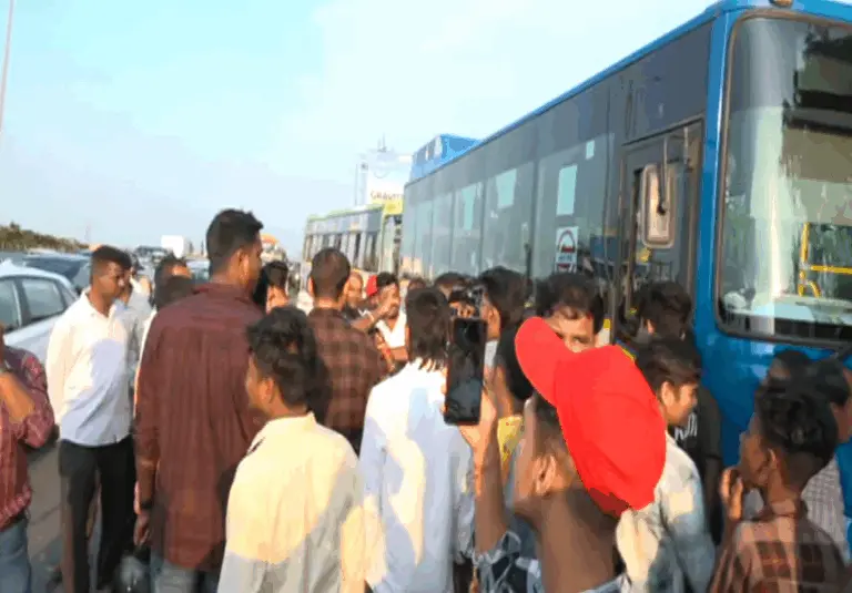 Biker Dies After Being Run Over By Ama Bus In Bhubaneswar