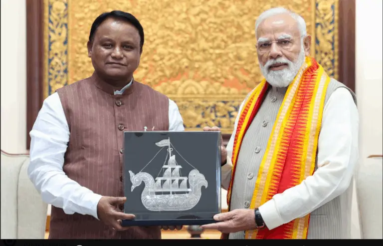 Odisha CM Meets PM Modi, Discusses Infra Push & Invites For BJP Govt’s 2-Year Bash