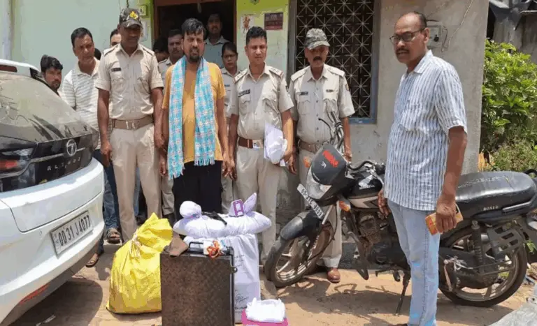 Fake Journalist Held After Seizure Of Ganja, Cough Syrup & Cash During Raid In Odisha’s Sonepur