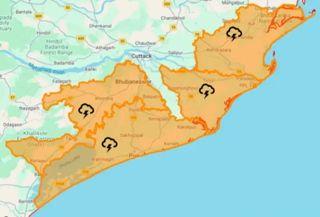 Rain, Thunder, Hail Likely In Khurda & 4 Odisha Districts In 3 Hours; IMD Issues Orange Alert