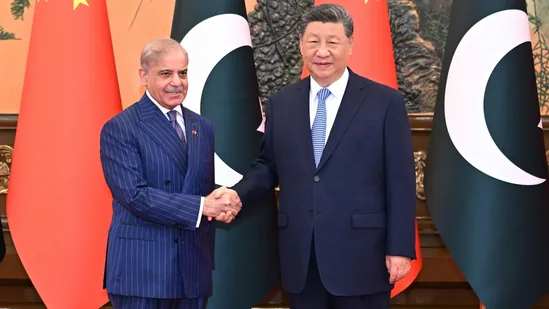 Shehbaz Sharif and Xi Jin Ping