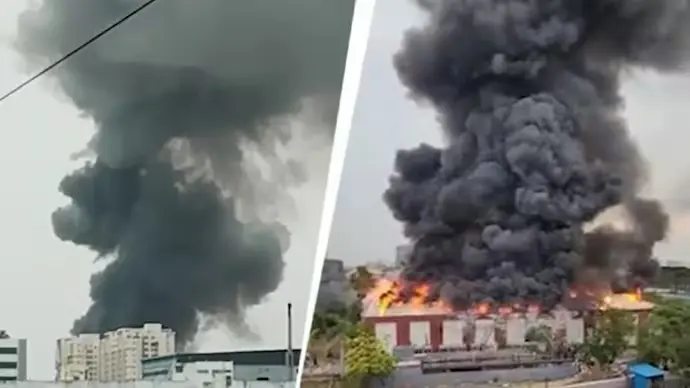 Tech Mahindra Chennai fire