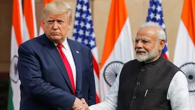 Trump praises Modi