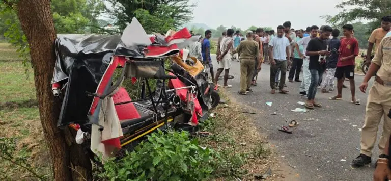 2 Children Among 6 Killed After Bus Rams & Drags Auto In Odisha’s Ganjam