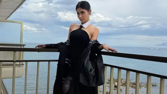 Mouni Roy Returns To Cannes Days After Separation From Suraj, Turns Heads In Monochrome Ensemble