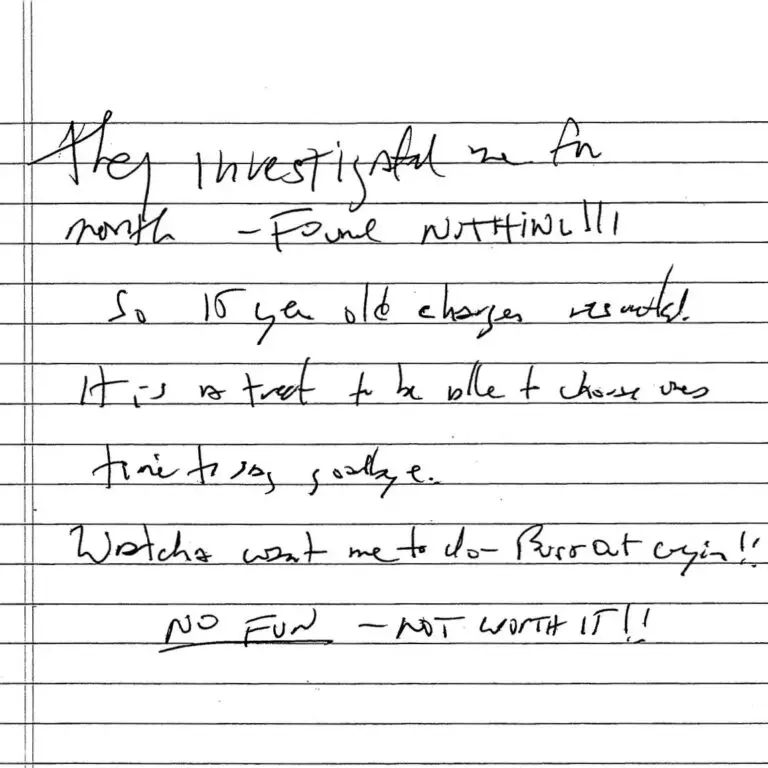 No Fun. Not Worth It: Epstein’s Purported Suicide Note Released