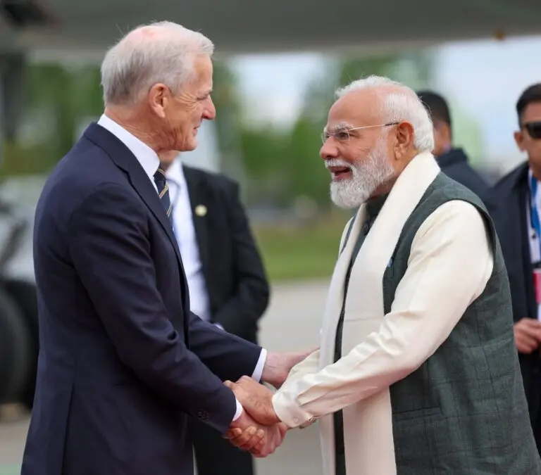 After Indira Gandhi, PM Modi Becomes First PM Since 1983 To Land In Oslo