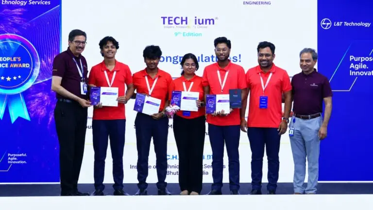 ITER Students Win Peoples’ Choice Award’ At TECHgium 2026