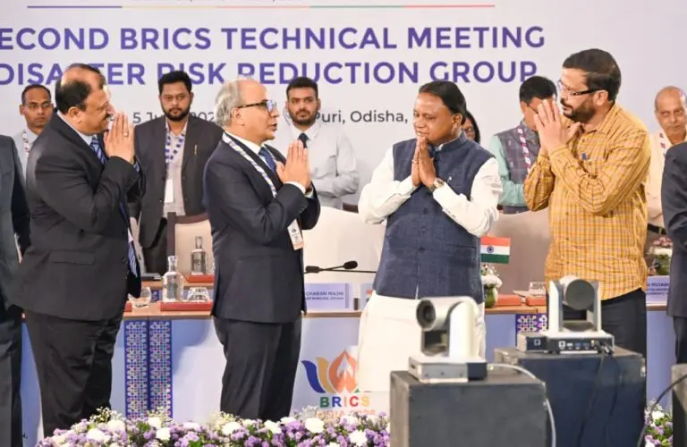 Building For Resilience: Odisha Leverages Infrastructure, Innovation At BRICS DRRG Summit