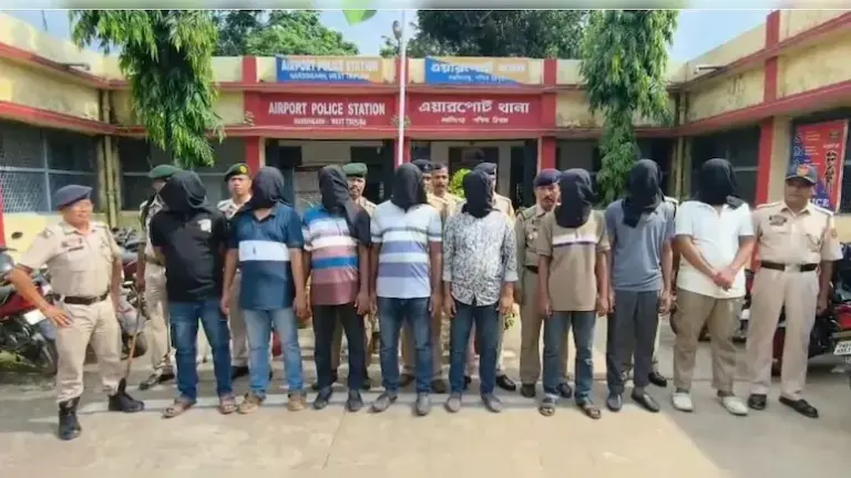 Bangladeshi infiltrators arrested at Agartala airport