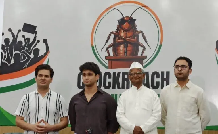 Cockroach Janta Party Founder Abhijeet Dipke Set For Jantar Mantar Stir Tomorrow