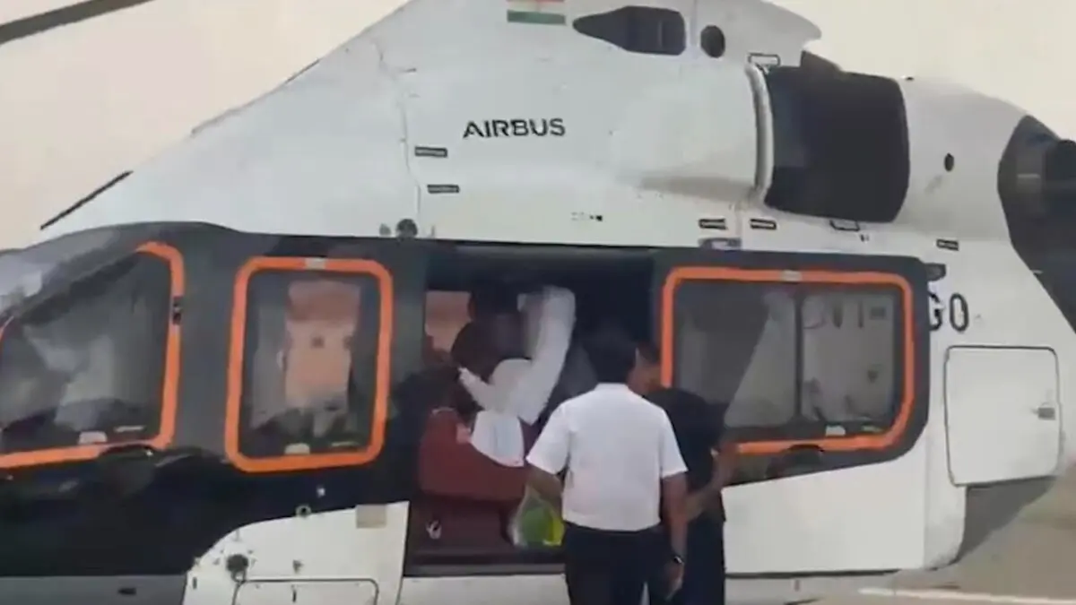 Bhubaneswar Nor’wester: CM Majhi’s Chopper Fails To Land, Diverted Safely To Puri