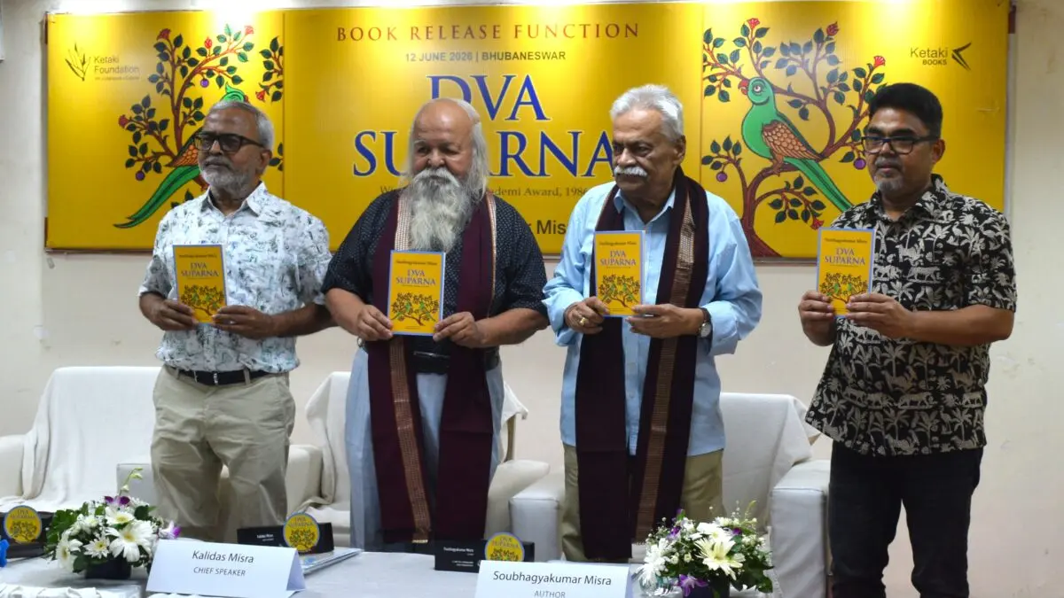 English Translation Of Soubhagya Misra’s ‘Dva Suparna’ Launched In Bhubaneswar