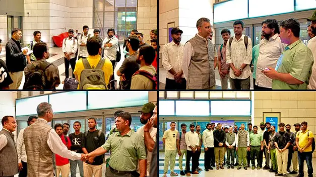 Indian Ambassador Meets 20 Rescued MT Jalveer Crew In Muscat Ahead Of Repatriation