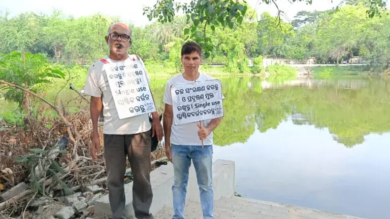 Green Man of Odisha Launches ‘Jalasaya Parikrama’ To Rescue Berhampur’s Ponds