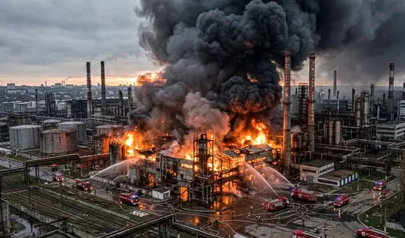 Kyiv Reports Overnight Attacks On Major Gas Complex And Satellite Hubs In Russia