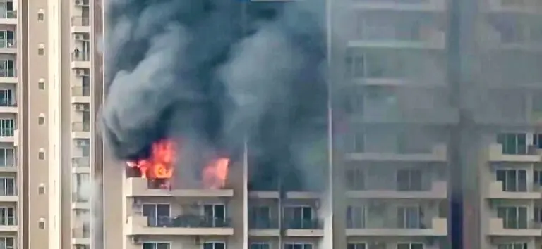 Two Fires Break Out In Noida; One In 12th Floor Flat