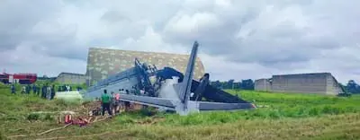 IAF An-32 Aircraft Crashes In Assam’s Jorhat; Casualties Feared