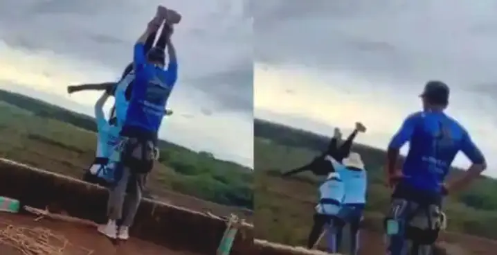 Bungee Horror In Brazil; Woman Falls 150 Feet To Her Death