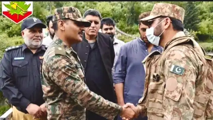 Indian, Pakistan Army Officers Share Rare Handshake During Repatriation Of Pakistani National