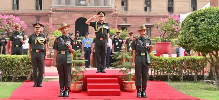 Gen Upendra Dwivedi Relinquishes Charge As Chief Of The Army Staff