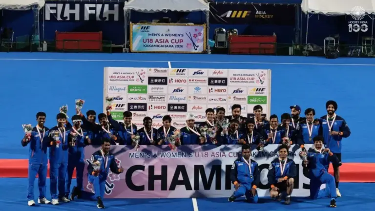 India U18 men's Asia Cup hockey champs