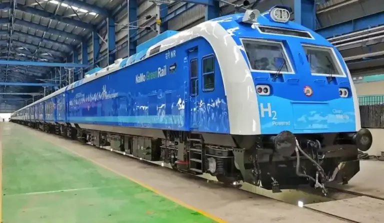 India's 1st hydrogen powered train