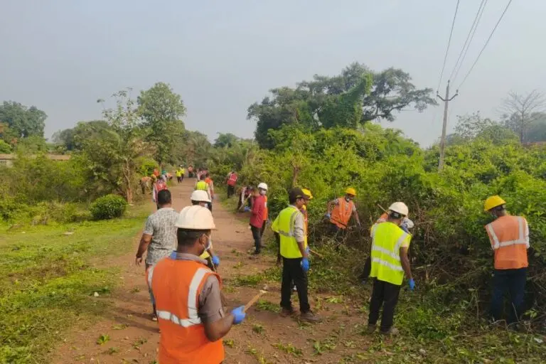 JSW Steel Odisha cleanliness drive