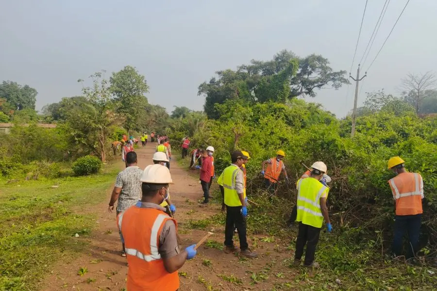 JSW Steel Odisha cleanliness drive