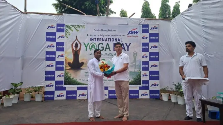 JSW international yoga day