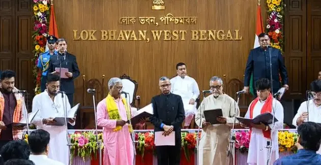 West Bengal Cabinet Expanded: 35 BJP MLAs Take Oath As Ministers