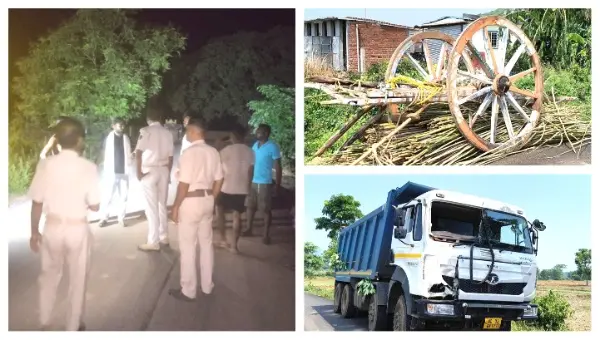 Two Dead After Sand-Laden Truck Collides With Bullock Cart In Odisha’s Ganjam