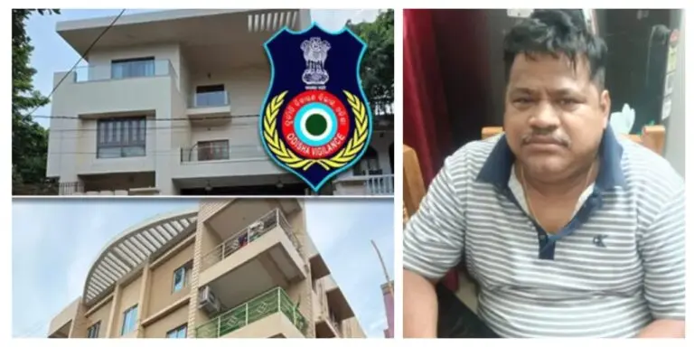 Odisha Vigilance Unearths 5 Palatial Buildings, 13 High-Value Plots During Raid On ITDA Engineer