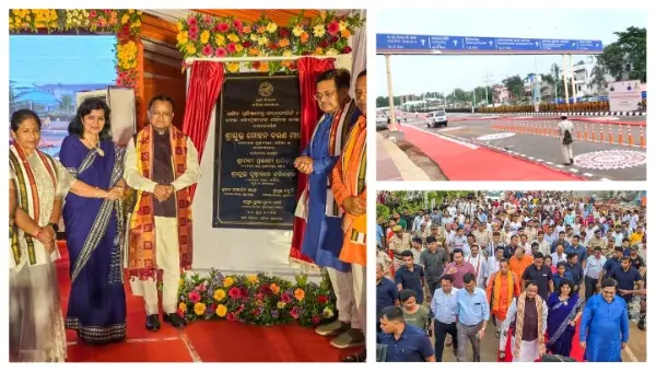 CM Majhi Dedicates Parallel Road On Jayadev Vihar Stretch, Infocity Travel Time Slashed To 10 Minutes
