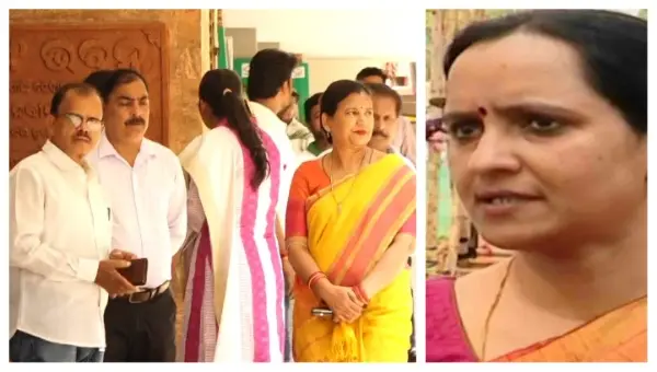 VK Pandian’s Wife Sujata Karthikeyan Set To Join BJD Today!