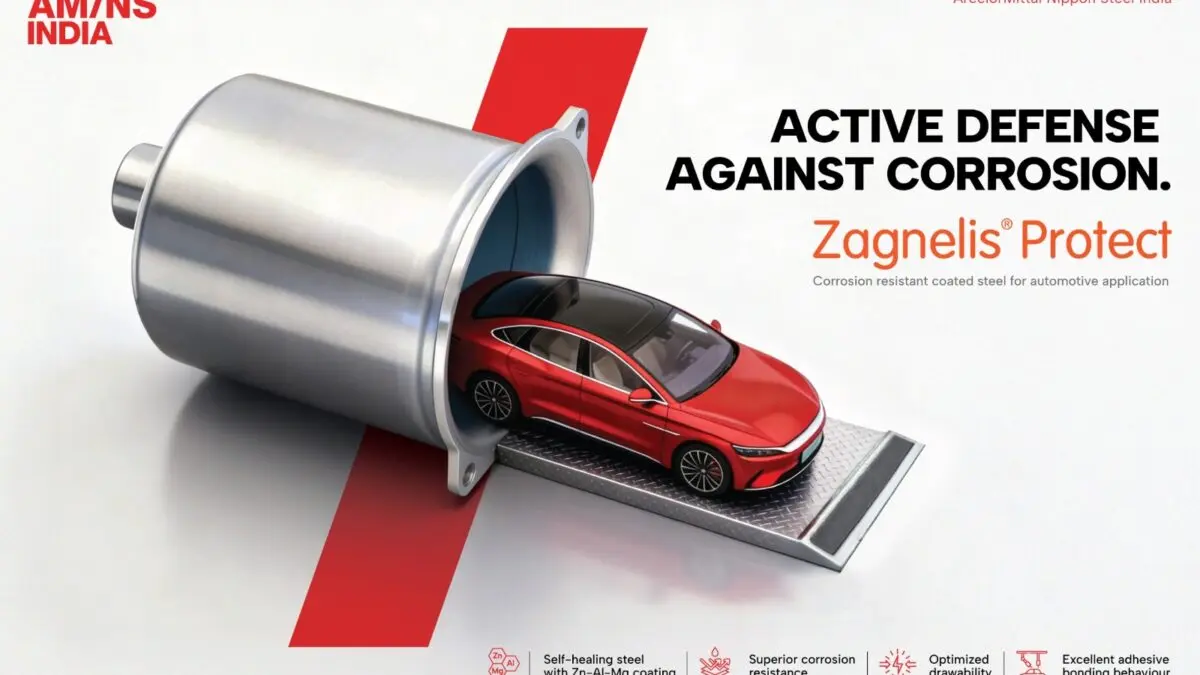 AM/NS India Launches Zagnelis Protect To Drive Next Generation Automotive Manufacturing