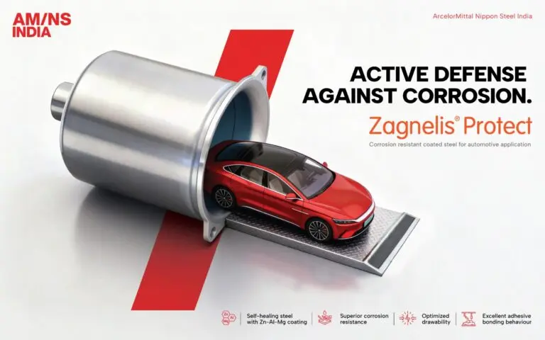 AM/NS India Launches Zagnelis Protect To Drive Next Generation Automotive Manufacturing