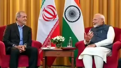 PM Modi, President Pezeshkian