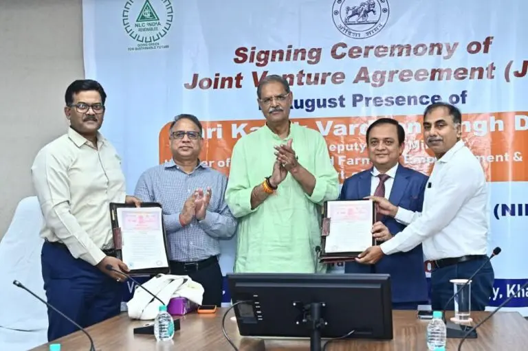 NLC India Renewables, OREDA Sign Pact For 1000 MW Green Energy Projects In Odisha