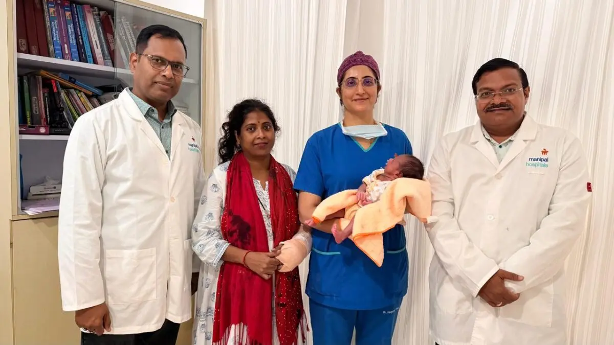 Manipal Hospital Bhubaneswar Saves Mother, Newborn After Critical Pregnancy Emergency & Cardiac Arrest