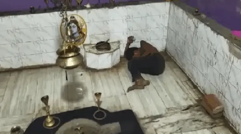 Man Gets Trapped Inside Odisha Temple After Failed Theft Attempt