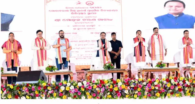 Odisha CM Lays Foundation For 204 Schools In Phase II Of Godabarish Mishra Adarsha Vidyalaya Scheme