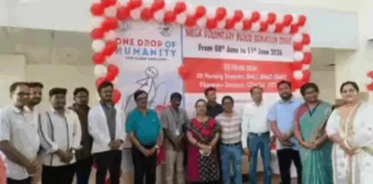 Blood Donation Campaign Launched At Berhampur’s MKCG Amid Shortage