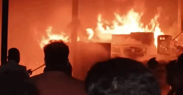 Major Fire Guts Musical Band Warehouse In Odisha’s Bhadrak, None Injured