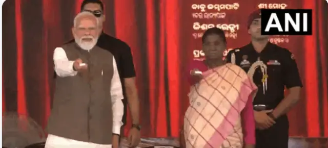 President Murmu, PM Modi Launch Projects Worth Over Rs 47600 Cr In Odisha