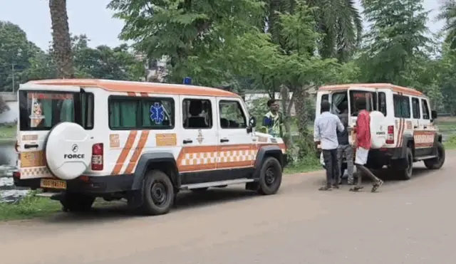 Woman, Newborn Rescued After Ambulance Wheel Comes Off In Odisha’s Mayurbhanj
