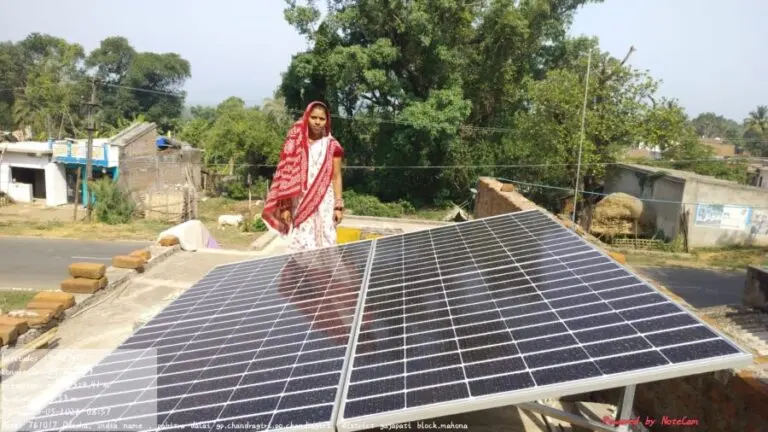 Solar rooftop installation in Ganjam