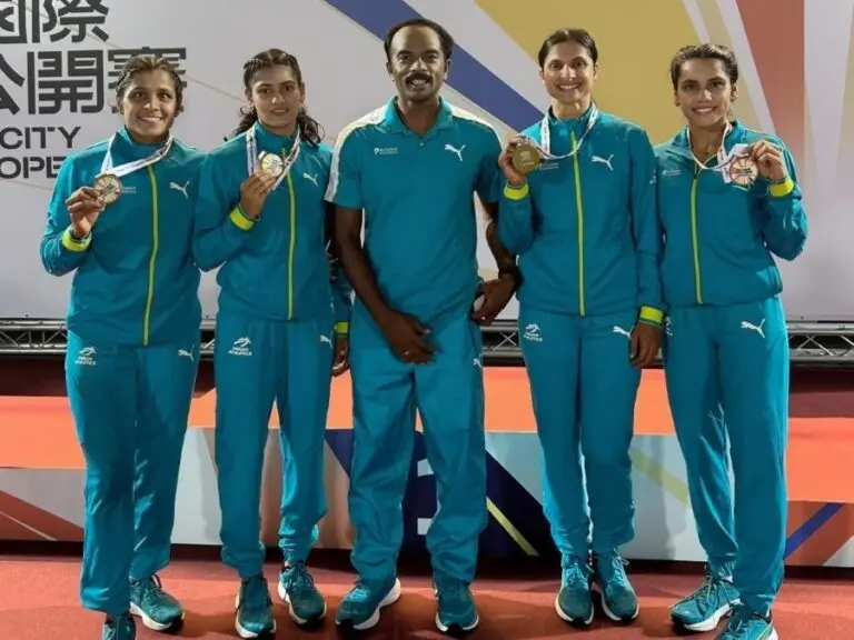Srabani Nanda helps Indian relay team win gold